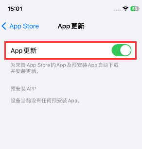 五家渠苹果15维修中心如何让iPhone15APP自动更新